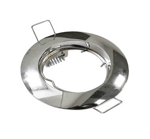 VITO ЛУНА ЗА ВГРАЖДАНЕ КРЪГЛА METALLICA R GU10 Φ80MM ХРОМ 2012930