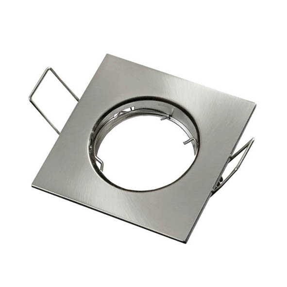 VITO ЛУНА ЗА ВГРАЖДАНЕ КВАДРАТНА METALLICA S GU10 80X80MM NICKEL MAT 2012950