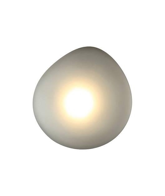 ZAMBELIS 20138 АПЛИК 5W 3000K GLASS & IRON SMOKY GREY