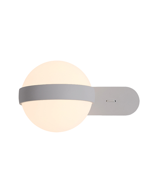 ZAMBELIS 20168 LED АПЛИК 6W 3000K PLASTIC & METAL GREY