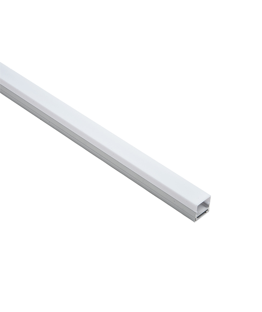 ZAMBELIS 20198 ALUMINIUM PROFILE 2M WITH OPAL PC COVER 2M