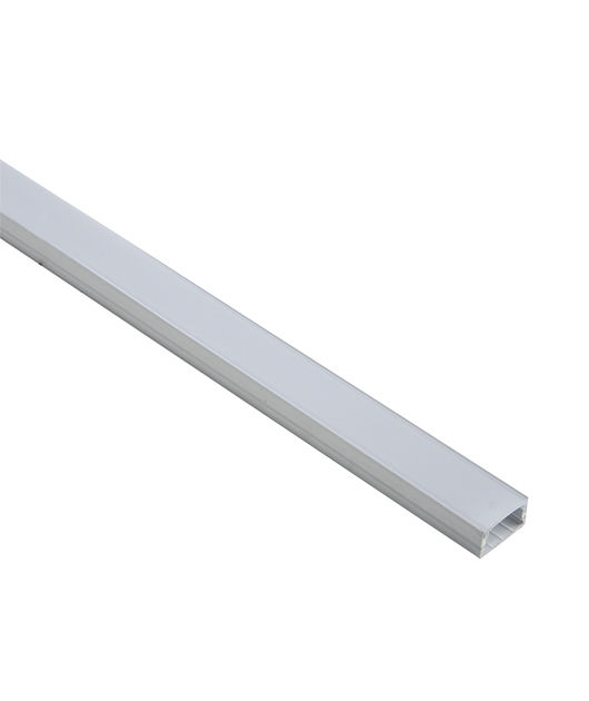 ZAMBELIS 20199 ALUMINIUM PROFILE 2M WITH OPAL PC COVER 2M