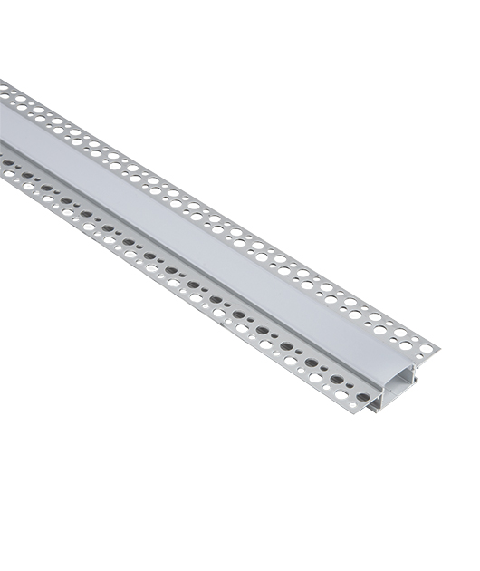 ZAMBELIS 20204 ALUMINUM PROFILE 2M WITH OPAL PC COVER 2M