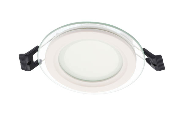 VITO LED КРЪГЪЛ СТЪКЛЕН ПАНЕЛ ЗА ВГРАЖДАНЕ LENA-RG Φ100X40MM 6W 564LM 3000K (ТОПЛА СВЕТЛИНА) 2023400