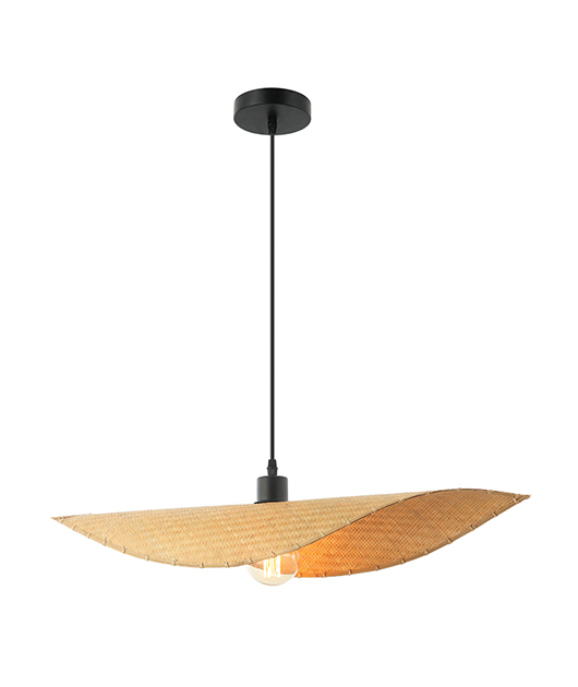 ZAMBELIS 20241 PENDENT LAMP E27 MAX 40W BAMBOO NATRUAL