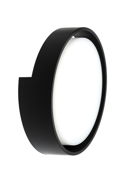 VITO LED OUTDOOR АПЛИК ORI-W1 18W 1314LM 4000K (НЕУТРАЛНА СВЕТЛИНА) IP65 Φ220X68MM ЧЕРЕН ЦВЯТ 2025620