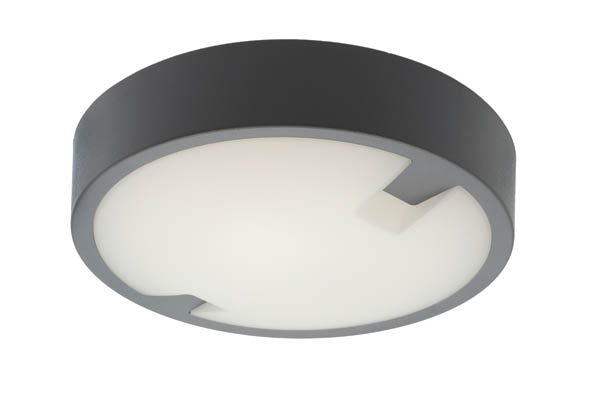 VITO LED ВЪНШЕН ТЕХНИЧЕСКИ ОСВЕТИТЕЛ С МИКРОВЪЛНОВ СЕНЗОР ORI-C5 12W 936LM 4000K (НЕУТРАЛНА СВЕТЛИНА) IP65 Φ170X62MM СИВ ЦВЯТ 2025630