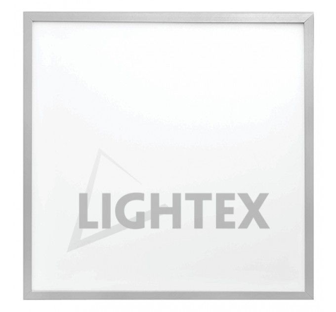 LIGHTEX LED ПАНЕЛ ЗА ВГРАЖДАНЕ/АРМСТРОНГ/ 60Х60 40W 220V 6000K 3200LM ХРОМ LIGHTEX