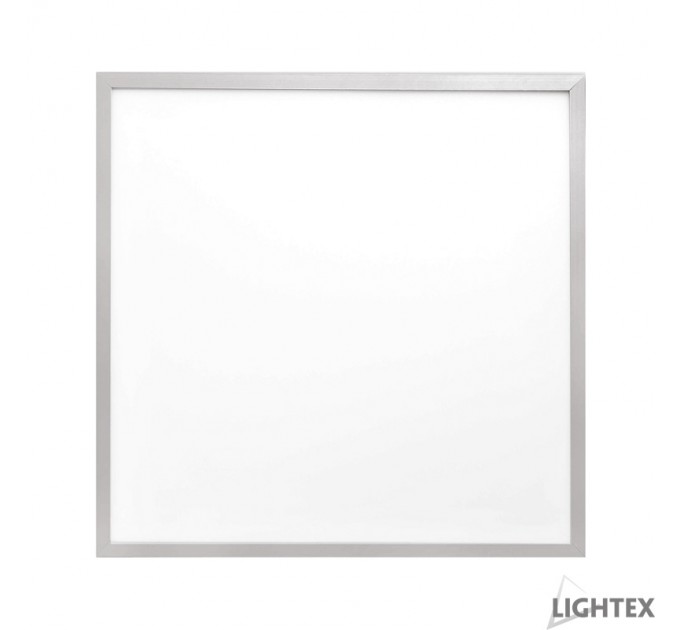 LIGHTEX LED ПАНЕЛ PRO ЗА ВГРАЖДАНЕ/АРМСТРОНГ/ 60Х60 40W 220V 4000K 120LM/W 4800LM ХРОМ LIGHTEX - 10 БРОЯ