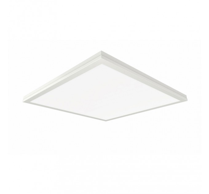 LIGHTEX LED ПАНЕЛ 2В1 ЗА ВГРАДЕН И ОТКРИТ МОНТАЖ /АРМСТРОНГ/ 595Х595ММ 40W 220V 6500K 4800LM БЯЛ LIGHTEX