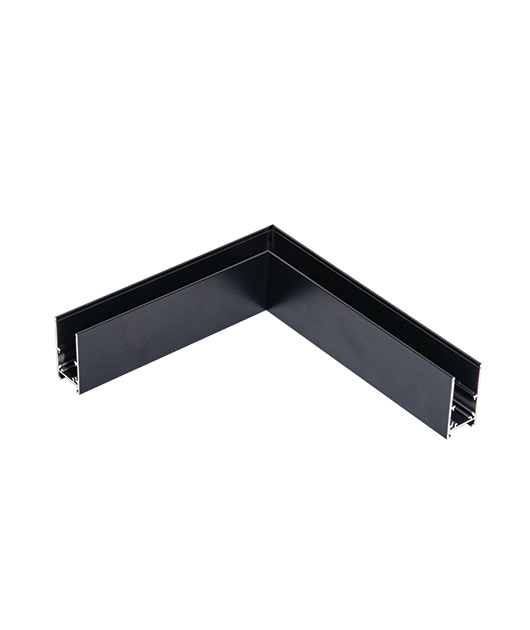 ZAMBELIS 2082B-C1 CEILING CORNER CONNECTOR VERTICAL BLACK