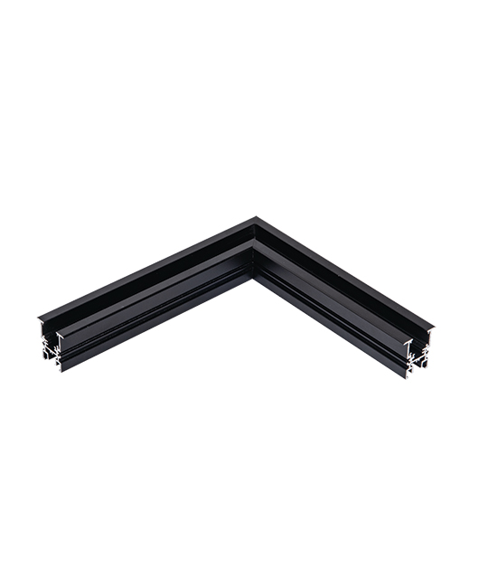 ZAMBELIS 2084B-C2 ЗА ВГРАЖДАНЕ CORNER CONNECTOR HORIZONTAL BLACK