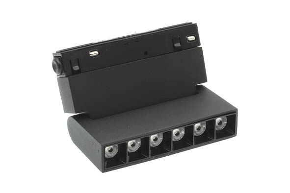 VITO LED МАГНИТЕН ВЪРТЯЩ СЕ ПРОЖЕКТОР MAGNA-S3 6W 480LM 3000K (ТОПЛА СВЕТЛИНА) 36⁰ 110X22X110MM 48V ЧЕРЕН ЦВЯТ 2102180