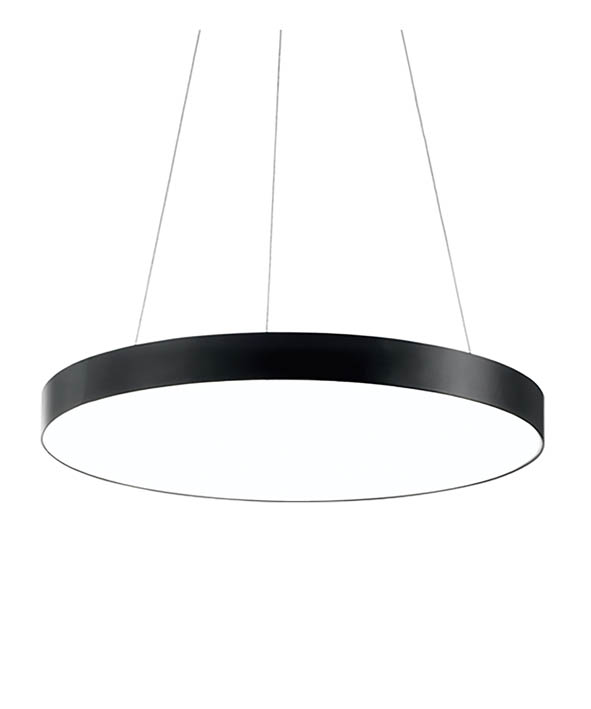 VITO LED ДИСК ЗА ПОВЪРХНОСТЕН МОНТАЖ ИЛИ ЗА ОКАЧВАНЕ-PR Φ600X80MM 50W 4000K (НЕУТРАЛНА СВЕТЛИНА) 8040LM ЧЕРЕН ЦВЯТ 2423650