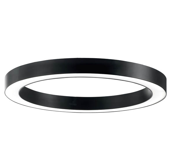 VITO LED РИНГ ЗА ПОВЪРХНОСТЕН МОНТАЖ ИЛИ ОКАЧВАНЕ-PC Φ600X80X80MM 46W 4000K (НЕУТРАЛНА СВЕТЛИНА) 6164LM ЧЕРЕН ЦВЯТ 2423920