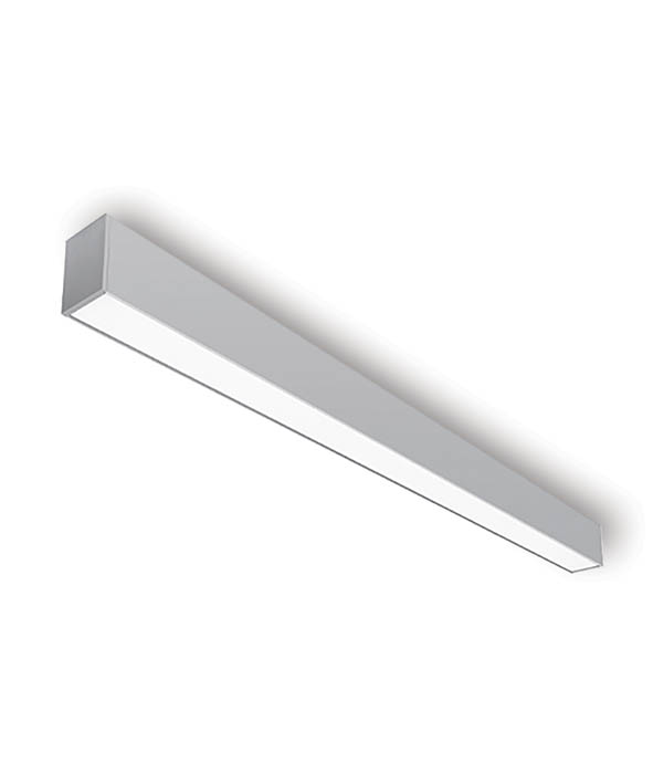 VITO LED ЛИНЕЕН ОСВЕТИТЕЛ ЗА ПОВЪРХНОСТЕН МОНТАЖ-SL1 53X83X2000MM 66W 4000K (НЕУТРАЛНА СВЕТЛИНА) 6930LM СИВ ЦВЯТ 2424910