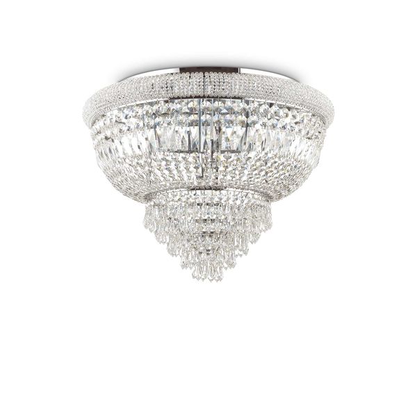 ПЛАФОН IDEAL LUX 243566 DUBAI PL24 CROMO