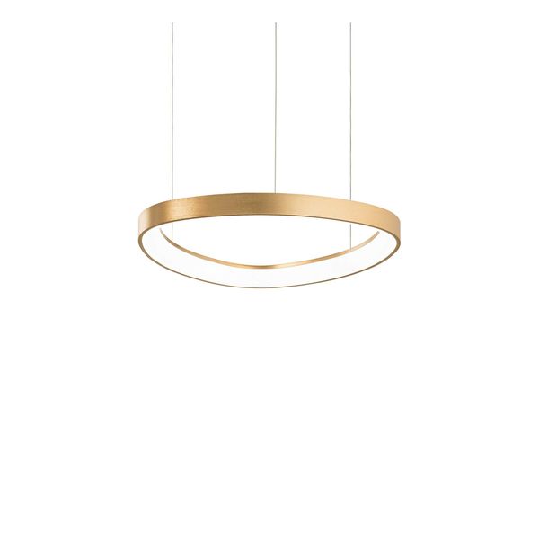 LED ПЕНДЕЛ IDEAL LUX 247243 GEMINI SP D42 BRASS