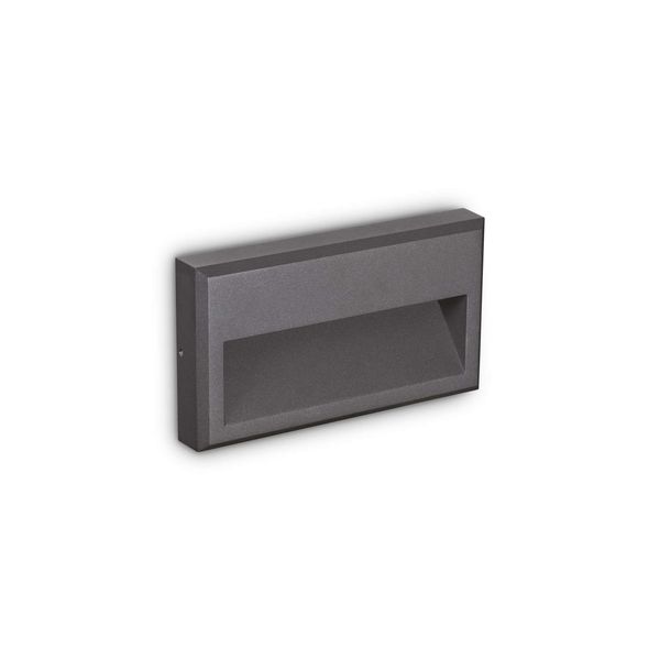 LED ФАСАДНА ЛУНА ЗА ВЪНШЕН МОНТАЖ IDEAL LUX 250854 FEBE-1 AP ANTRACITE