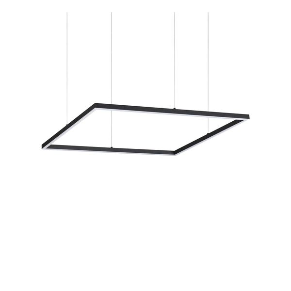 LED ПЕНДЕЛ IDEAL LUX 259185 ORACLE SLIM SP D70 SQUARE BK 3000K