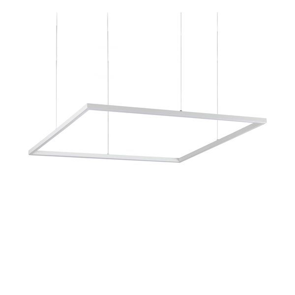 LED ПЕНДЕЛ IDEAL LUX 259192 ORACLE SLIM SP D90 SQUARE WH 3000K