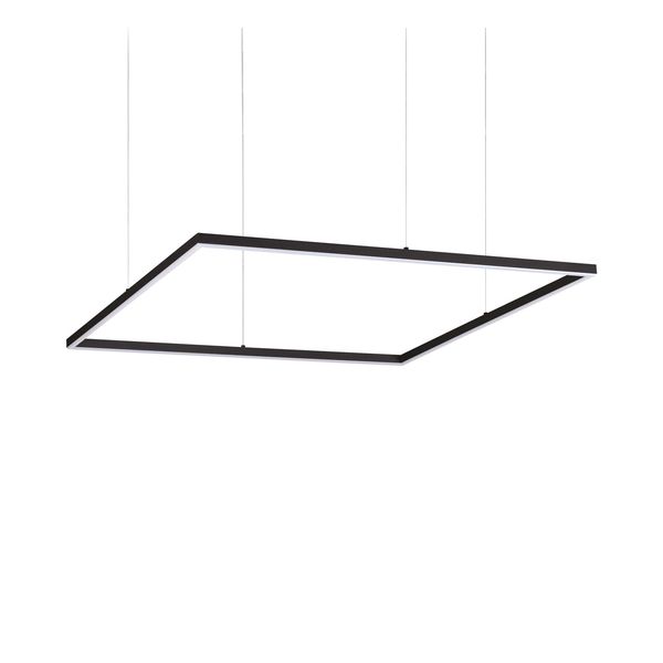 LED ПЕНДЕЛ IDEAL LUX 259208 ORACLE SLIM SP D90 SQUARE BK 3000K