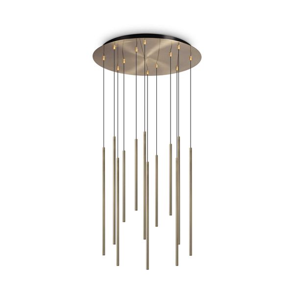 LED ПЕНДЕЛ IDEAL LUX 263663 FILO SP12 BRASS