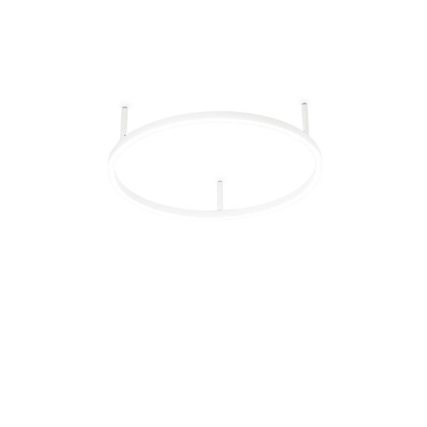 LED ПЛАФОН IDEAL LUX 265971 ORACLE SLIM PL D050 ROUND WH 3000K