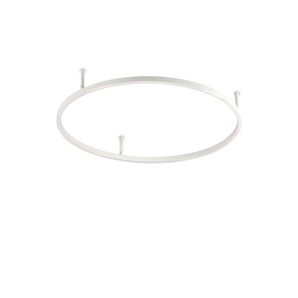 LED ПЛАФОН IDEAL LUX 265995 ORACLE SLIM PL D070 ROUND WH 3000K
