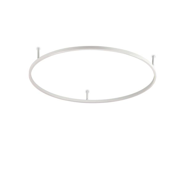 LED ПЛАФОН IDEAL LUX 266015 ORACLE SLIM PL D090 ROUND WH 3000K
