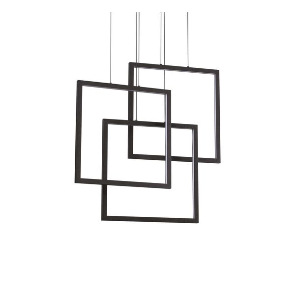 LED ПЕНДЕЛ IDEAL LUX 269375 FRAME SP QUADRATO BLACK