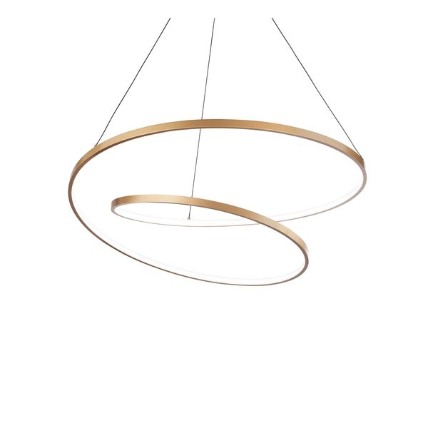 LED ПЕНДЕЛ IDEAL LUX 269467 OZ SP D80 BRASS