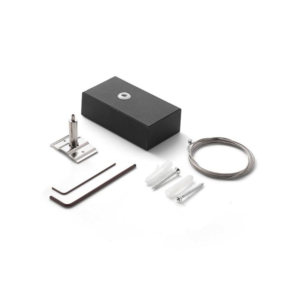 IDEAL LUX TECHNICAL | ACCESSORIES STEEL KIT SINGLE STEEL CABLE 2 MT AND CEILING CUP 276304