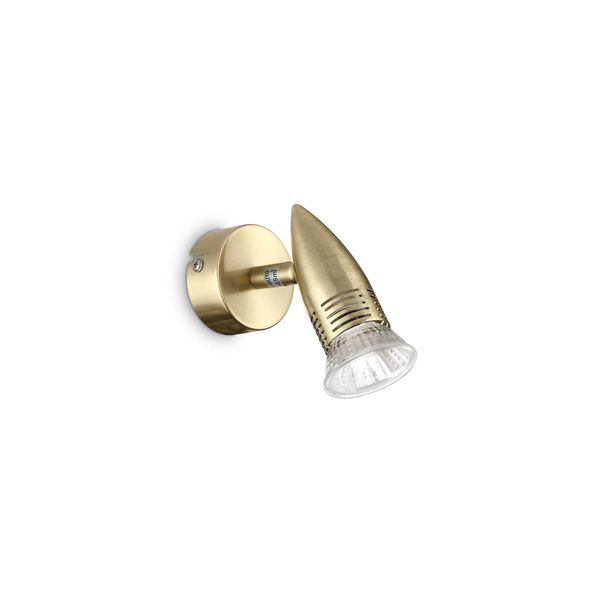 СПОТ IDEAL LUX 285009 ALFA AP1 SATIN BRASS