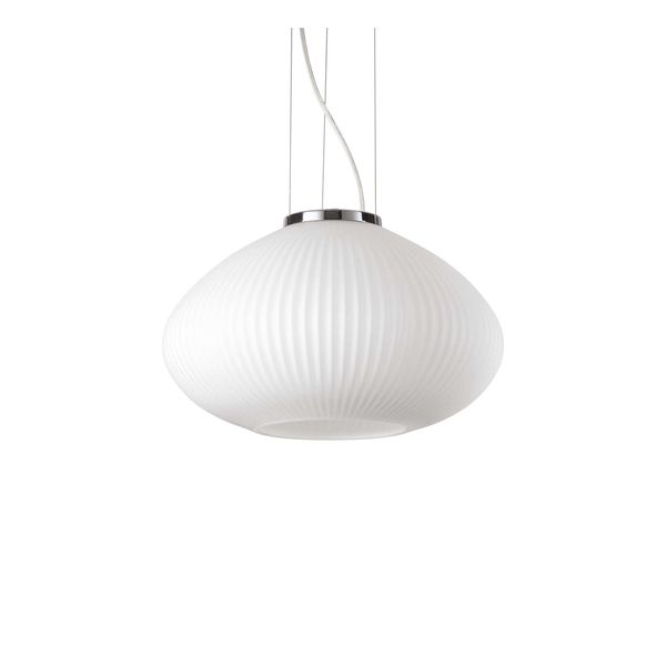 ПЕНДЕЛ IDEAL LUX 285184 PLISSE' SP1 D35 CROMO