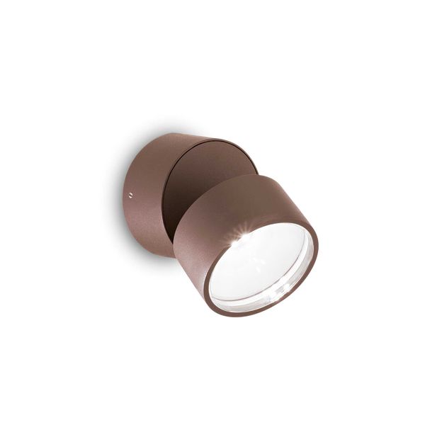 LED ФАСАДЕН АПЛИК IDEAL LUX 285498 OMEGA AP ROUND COFFEE 4000K