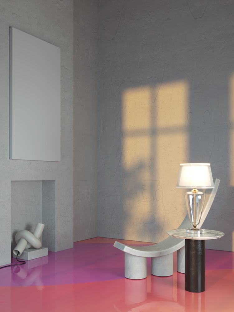 MAYTONI Table lamp Verre Z005TL-01BS