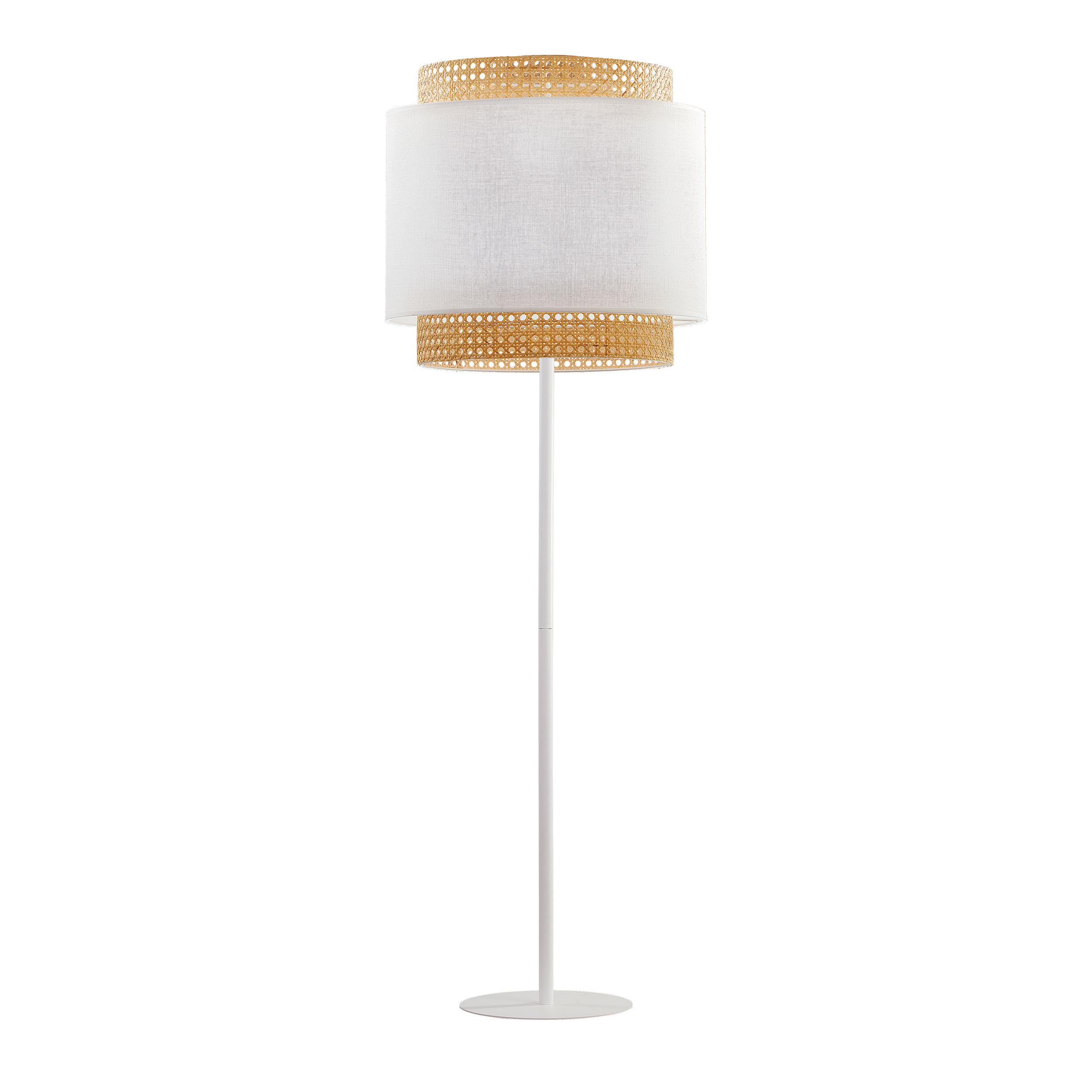 TK LIGHTING BOHO WHITE LAMPA PODŁOGOWA1 PŁ