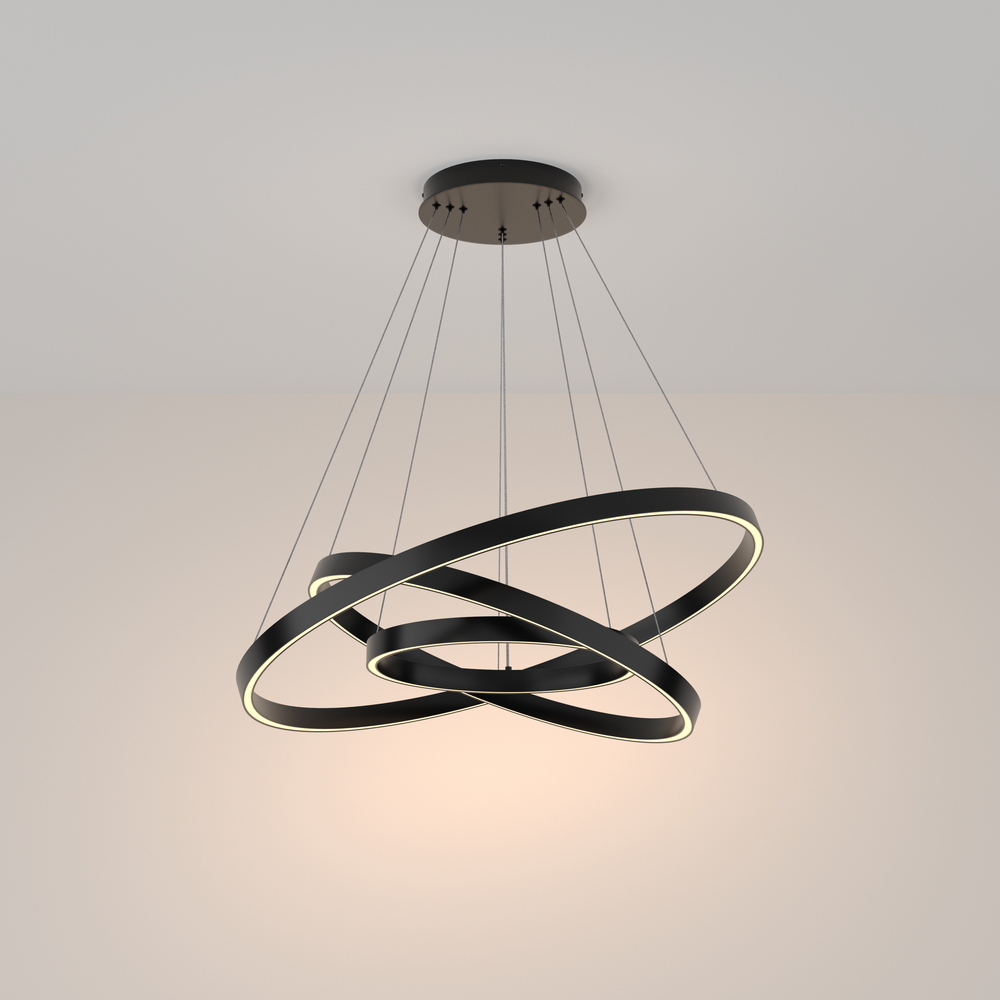 MAYTONI Pendant lamp Rim MOD058PL-L100B3K