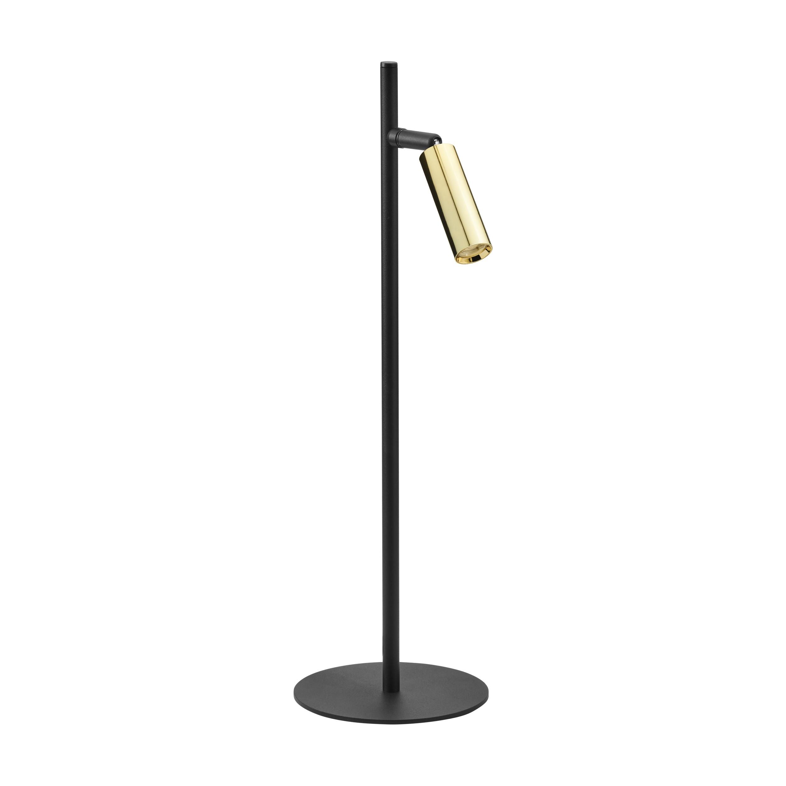 TK LIGHTING LAGOS BLACK/GOLD LAMPKA NOCNA 1 PŁ G_9