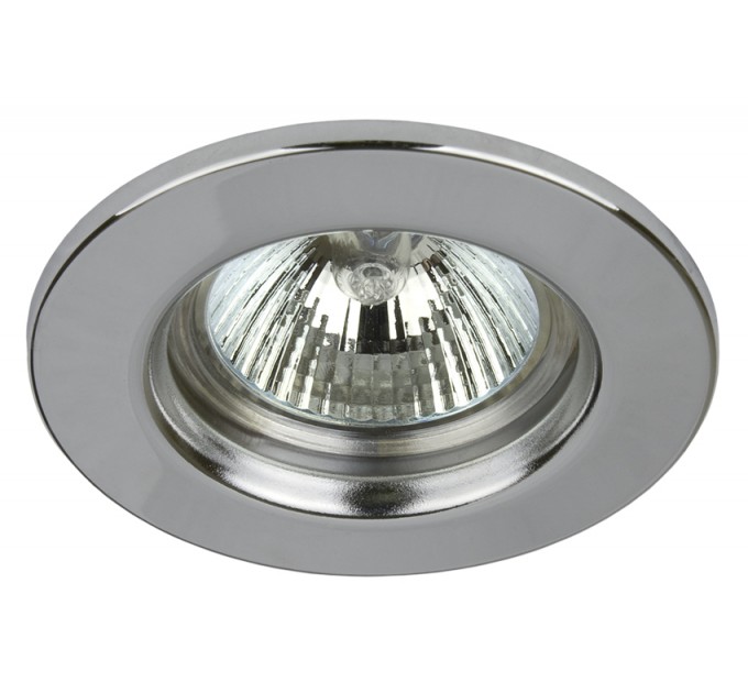 LIGHTEX ЛУНА RL HL3003CH MR16 GX5.3 MAX.7W LED СТОМАНЕНА СТАЦИОНАРНА Ф81MM/CUT 60MM ХРОМ LIGHTEX