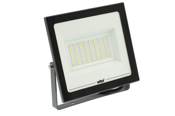 VITO LED ПРОЖЕКТОР INDUS GEN3 50W 5000LM 6000K (СТУДЕНА СВЕТЛИНА) IP65 АНТРАЦИТ 3022200