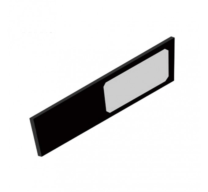 LIGHTEX LED МЕБЕЛНА ЛУНА KARY 4W 256LM 4000K 12V DC L168MM W50MM H6.8MM ЧЕРНА LIGHTEX