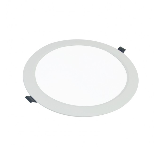 LIGHTEX LED ЛУНА PLASTIC 220V 15W БЯЛА CW 6000K 1200LM Ф175MM/CUT 140MM LIGHTEX