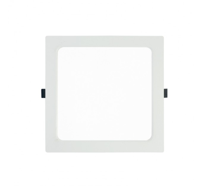 LIGHTEX LED ЛУНА PLASTIC 220V 20W БЯЛА CW 6000K 1870LM 224X224MM/CUT 190X190MM LIGHTEX