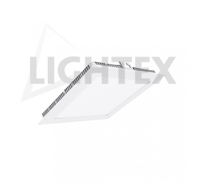 LIGHTEX LED ЛУНА БЯЛА 220V 18W IP20 200X200 2800K 1440LM LIGHTEX