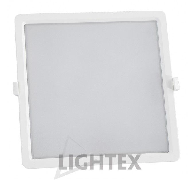 LIGHTEX LED ЛУНА БЯЛА 220V 32W IP40 120D КВАДРАТНА 4000K 2600LM LIGHTEX