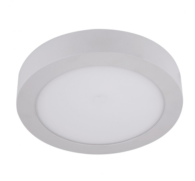 LIGHTEX LED ЛУНА БЯЛА ОТКРИТ МОНТАЖ 220V 24W IP40 120D Ф300 КРЪГЛА 4000K 1800LM LIGHTEX