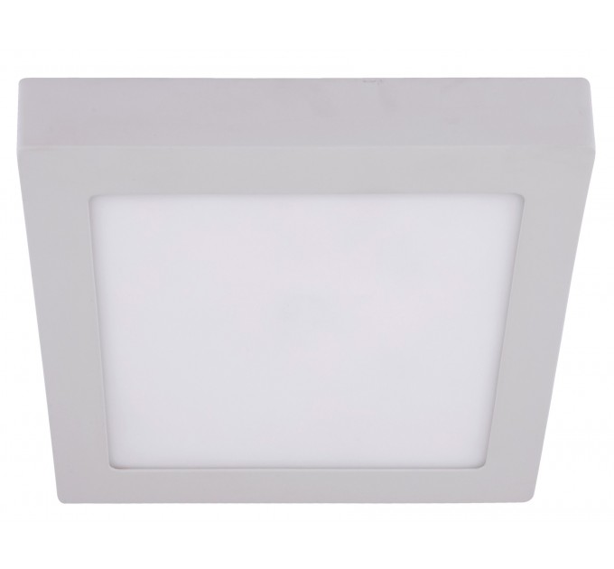 LIGHTEX LED ЛУНА БЯЛА ОТКРИТ МОНТАЖ 220V 12W IP40 120D 170Х170 КВАДРАТНА 4000K 860LM LIGHTEX