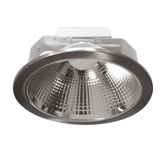 LIGHTEX LED ЛУНА ХРОМ 220V 20W COB WW 3000K LIGHTEX